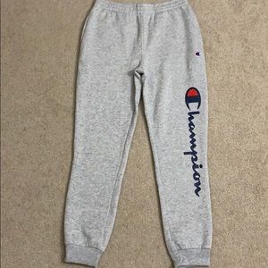 Brand new Champion comfy grey sweatpants